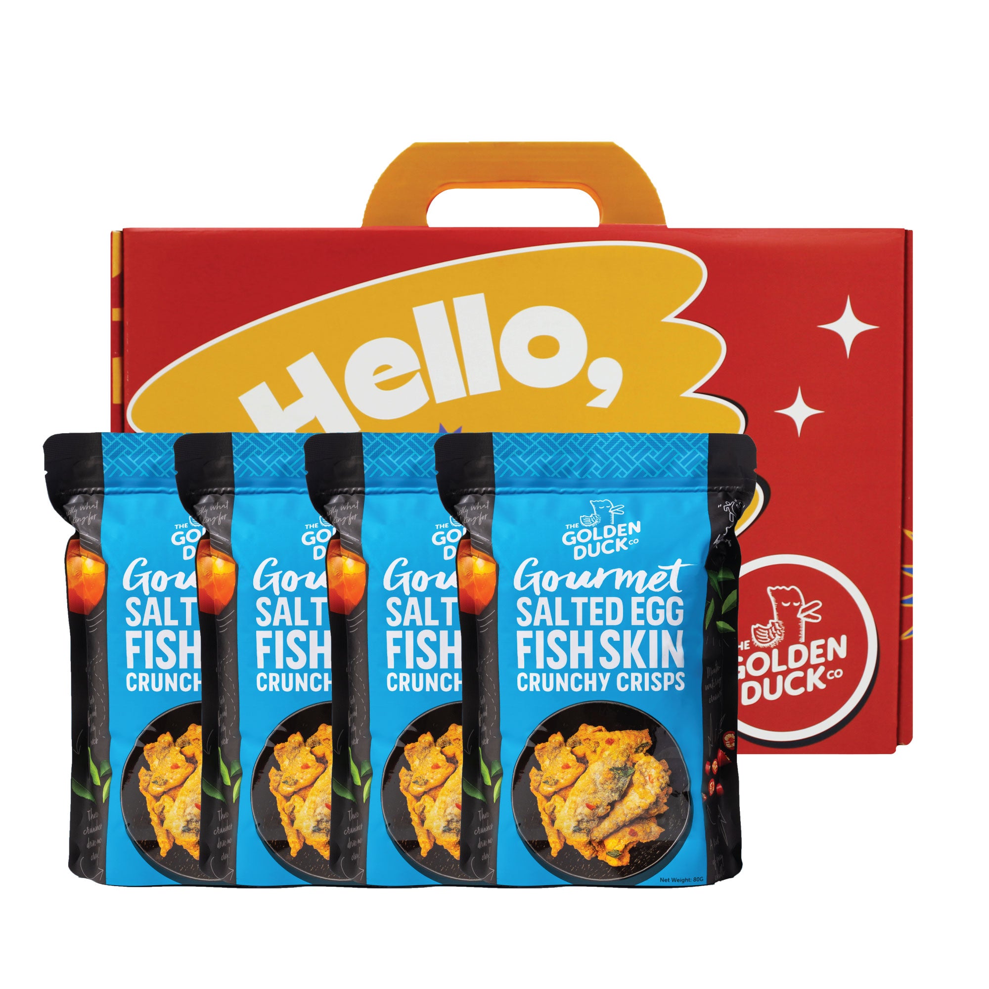 Signature Snackbox : Salted Egg Fish Skin Crunchy Crisps