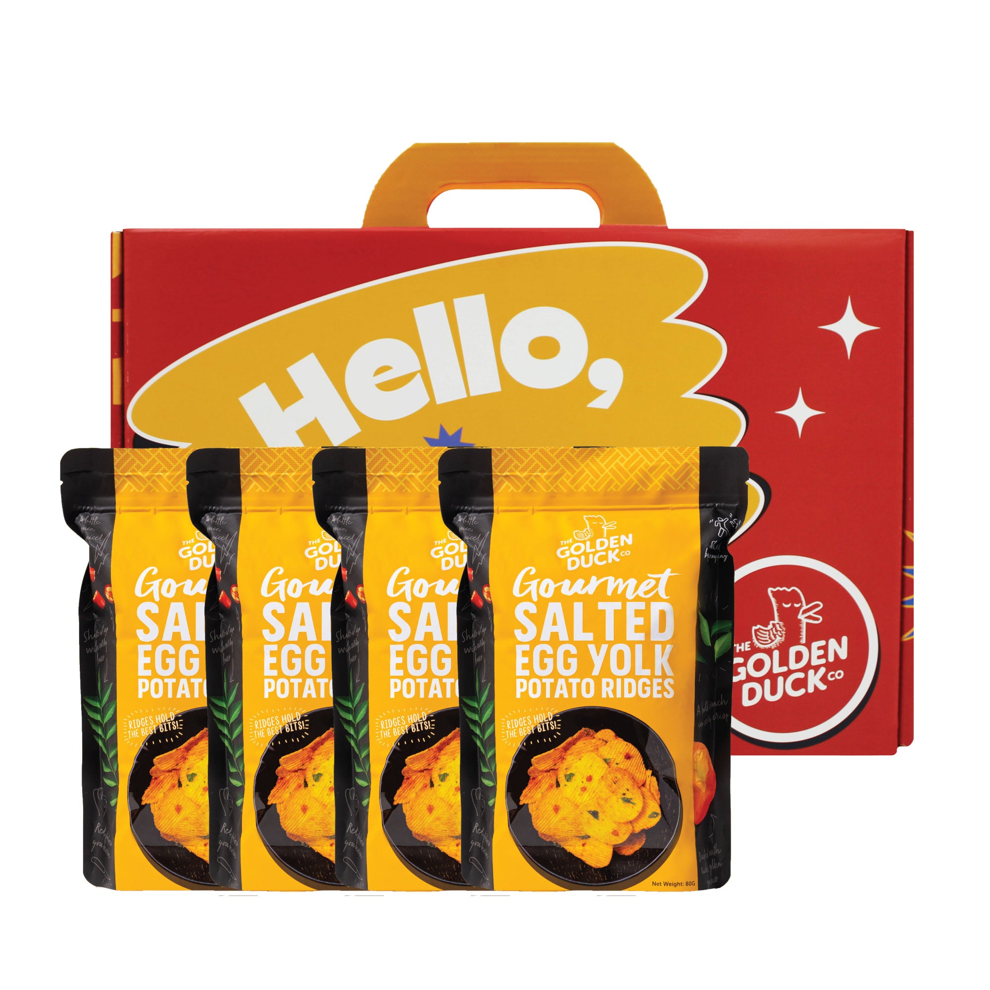 Signature Snackbox : Salted Egg Yolk Potato Ridges