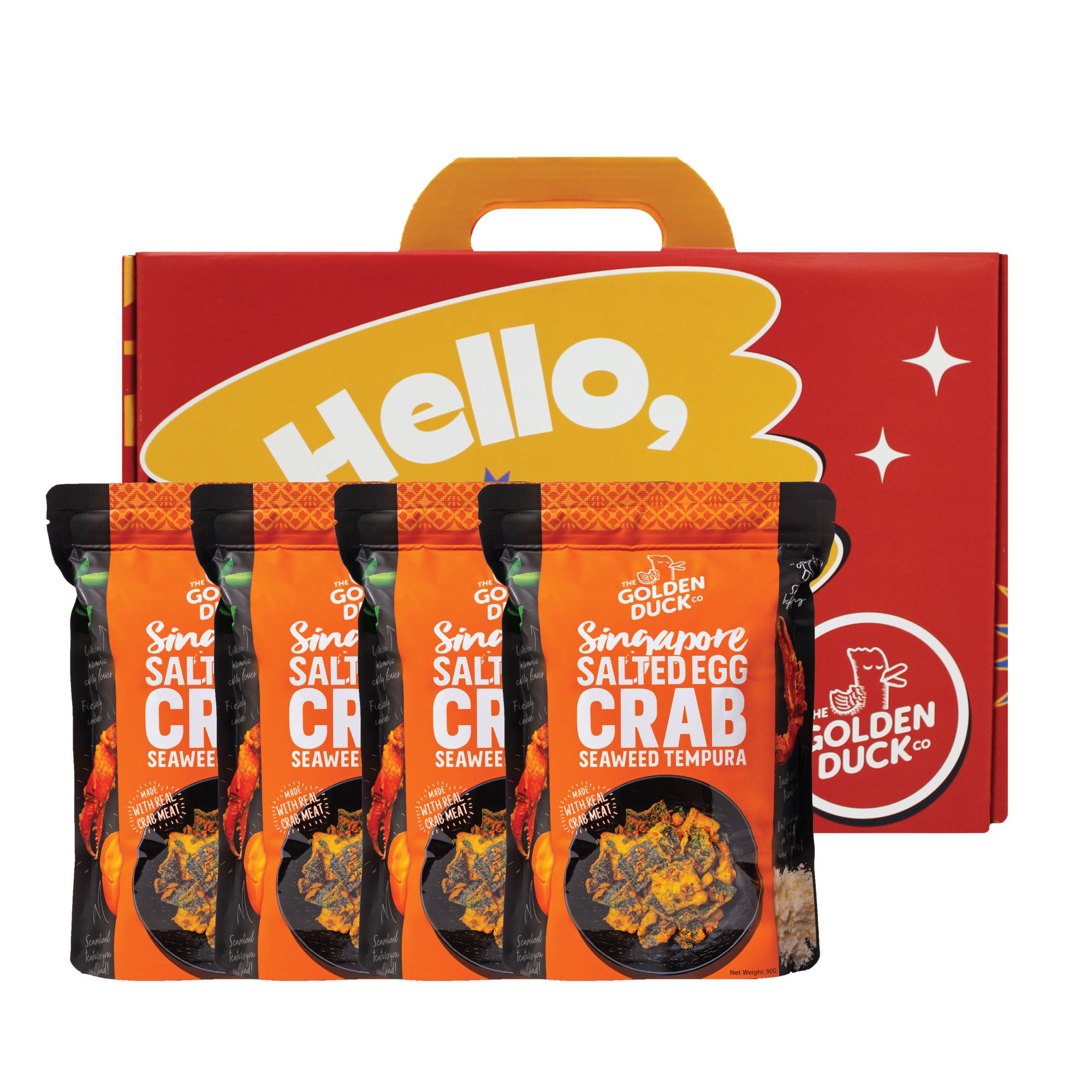 Signature Snackbox : Salted Egg Crab Seaweed Tempura